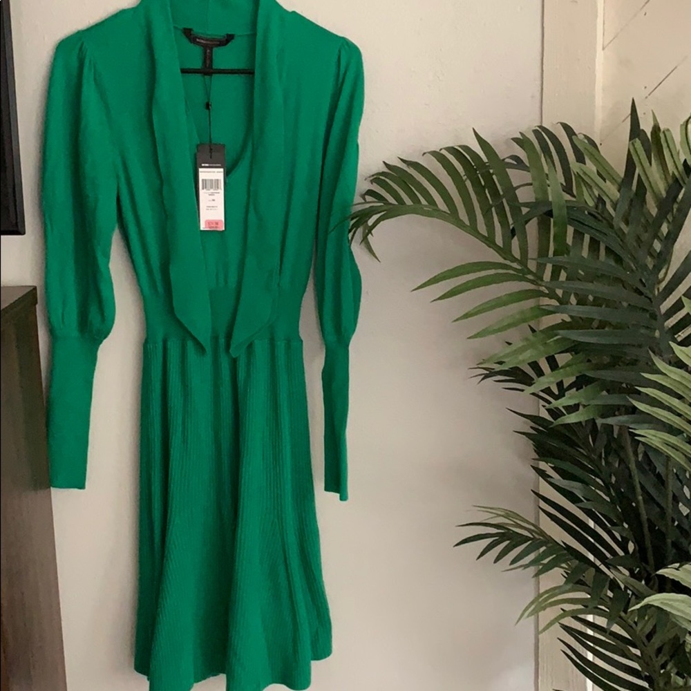Bcbg Green light Sweater dress